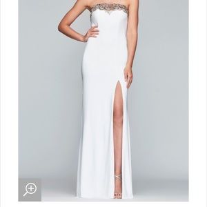 Faviana Strapless Gown from Neiman Marcus
